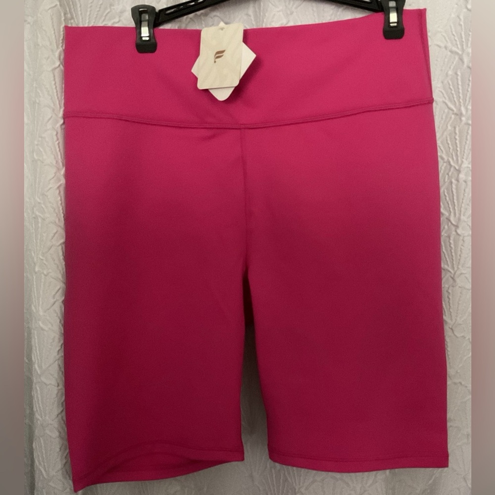 Fabletics Vibrant Pink Bike Shorts